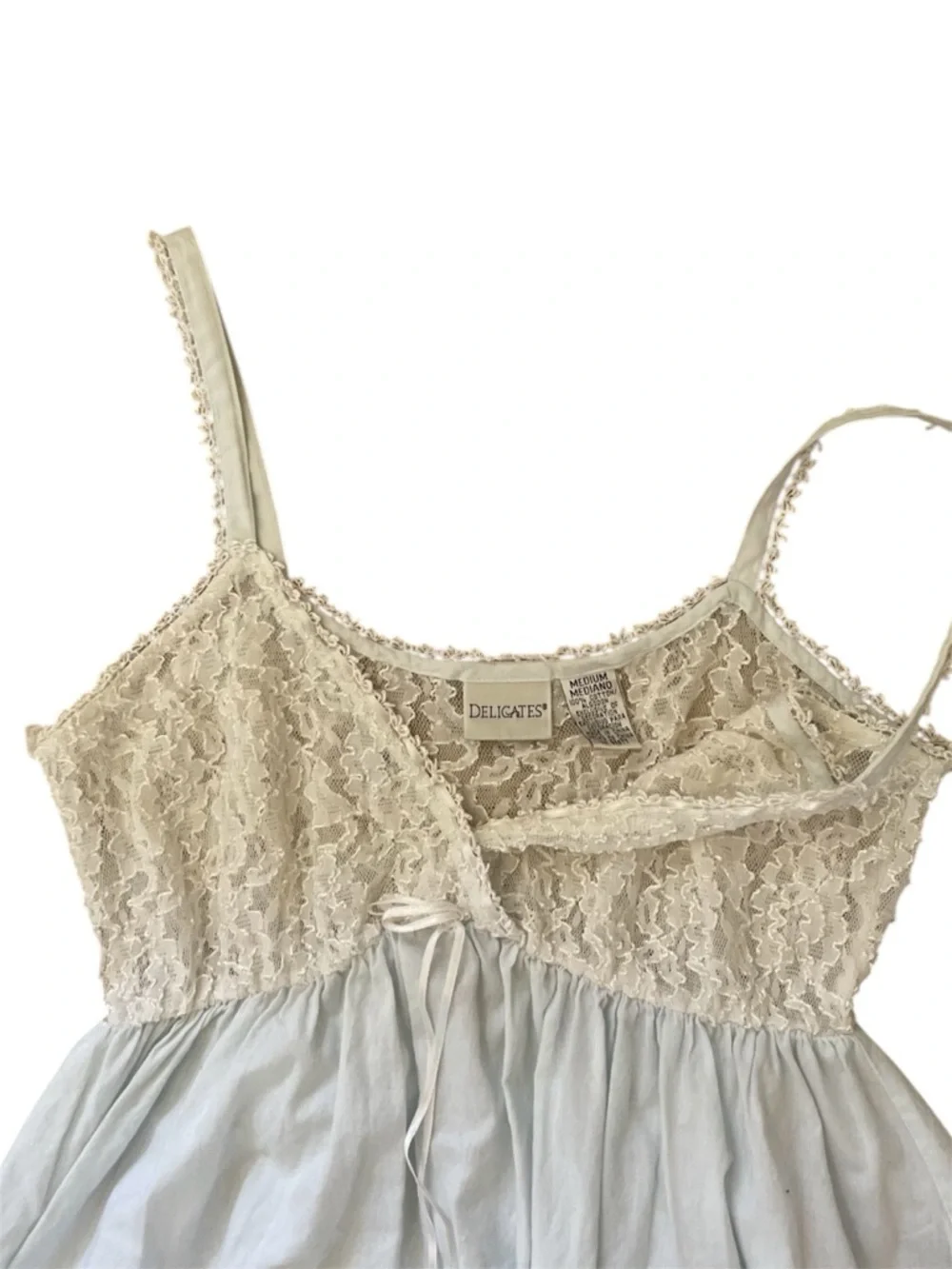 Vintage Lace Babydoll Nightgown - Picture 5 of 6